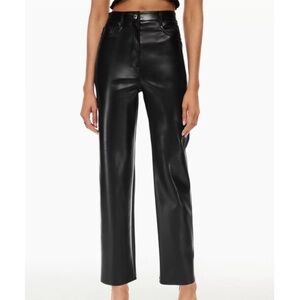 Aritzia Wilfred “the melina” leather pants